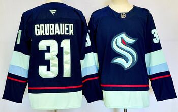 #31 Philipp Grubauer Seattle Kraken stitched hockey jersey MEN WOMEN YOUTH S-6XL SIZE