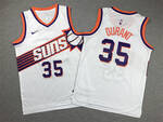 #35 Kevin Durant Phoenix Suns Fast Break basketball Jersey Association Edition White MEN WOMEN YOUTH S-6XL SIZE