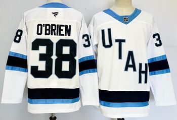 #38 O'BRIEN  Utah Hockey stitched hockey jersey MEN WOMEN YOUTH S-6XL SIZE