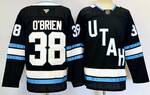 #38 O'BRIEN  Utah Hockey stitched hockey jersey-black MEN WOMEN YOUTH S-6XL SIZE
