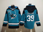 #39 COUTURE San Jose SHARKS stitched hoodie jersey