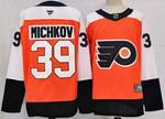 #39 MICHKOV Philadelphia Flyers stitched hockey jersey-orange MEN WOMEN YOUTH S-6XL SIZE