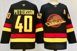 #40 Elias Pettersson Vancouver Canucks stitched hockey jersey