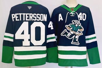#40 Elias Pettersson Vancouver Canucks stitched hockey jersey new MEN WOMEN YOUTH S-6XL SIZE
