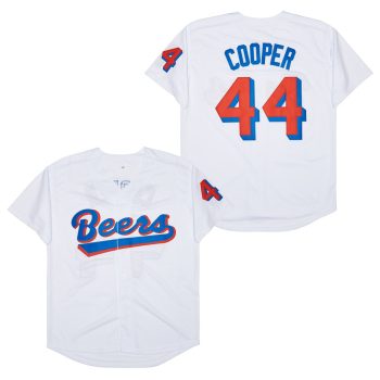 44# COOPER BEERS BASEKETBALL BASEBALL JERSEY men women youth size S-6XL