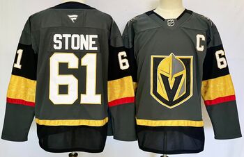 #61 Mark Stone Vegas Golden Knights stitched hockey jersey with C patch MEN WOMEN YOUTH S-6XL SIZE
