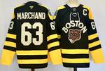 #63 Brad Marchand Black Boston Bruins stitched hockey jersey MEN WOMEN YOUTH S-6XL SIZE