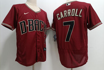 #7 Corbin Carroll Arizona Diamondbacks baseball jersey-red MEN WOMEN YOUTH S-6XL SIZE
