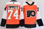 #74 Owen Tippett Philadelphia Flyers stitched hockey jersey-orange MEN WOMEN YOUTH S-6XL SIZE