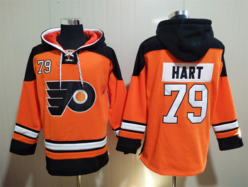 #79 HART Philadelphia Flyers stitched hoodie jersey MEN WOMEN YOUTH S-6XL SIZE