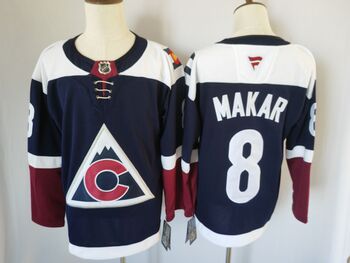 #8 Cale Makar  Colorado Avalanche stitched hockey jersey-navy MEN WOMEN YOUTH S-6XL SIZE
