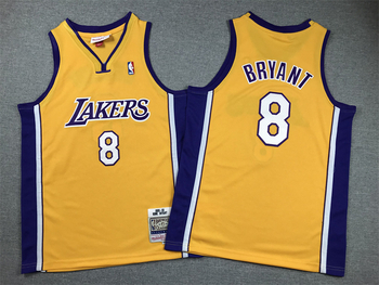 #8 Kobe Bryant Los Angeles Lakers Home stitched basketball jersey MEN WOMEN YOUTH S-6XL SIZE