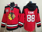 #88 Chicago Blackhawks Patrick Kane stitched hoodie jersey MEN WOMEN YOUTH S-6XL SIZE
