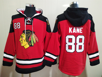 #88 Chicago Blackhawks Patrick Kane stitched hoodie jersey MEN WOMEN YOUTH S-6XL SIZE