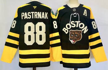 #88 David Pastrnak Black Boston Bruins Premier hockey stitched Jersey MEN WOMEN YOUTH S-6XL SIZE