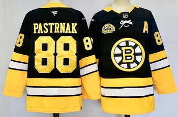 #88 David Pastrnak black Boston Bruins Premier hockey Jersey MEN WOMEN YOUTH S-6XL SIZE
