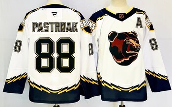 #88 David Pastrnak white Boston Bruins Premier hockeyr Jersey MEN WOMEN YOUTH S-6XL SIZE