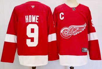 #9 GORDIE HOWE Detroit Red Wings stitched hockey jersey red MEN WOMEN YOUTH S-6XL SIZE