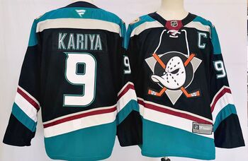 #9  PAUL KARIYA Ducks Alternate Breakaway hockey jersey MEN WOMEN YOUTH S-6XL SIZE