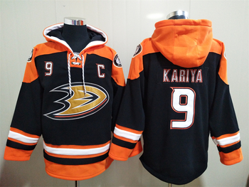 #9  PAUL KARIYA Ducks Alternate stitched hoodie jersey MEN WOMEN YOUTH S-6XL SIZE