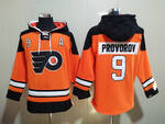 #9 PROVOROV Philadelphia Flyers stitched hoodie jersey