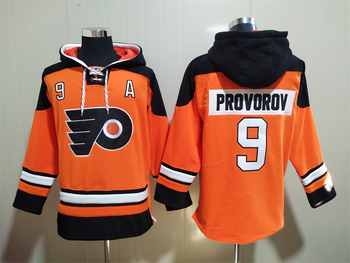 #9 PROVOROV Philadelphia Flyers stitched hoodie jersey MEN WOMEN YOUTH S-6XL SIZE
