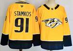 #91 Steven Stamkos Nashville Predators Premier Breakaway stitched hockey jersey MEN WOMEN YOUTH S-6XL SIZE