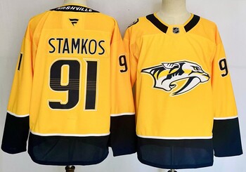 #91 Steven Stamkos Nashville Predators Premier Breakaway stitched hockey jersey MEN WOMEN YOUTH S-6XL SIZE
