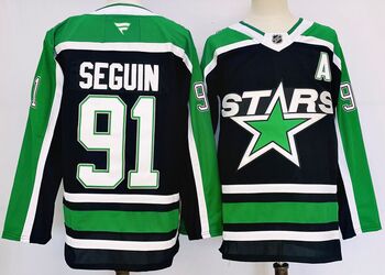 #91 Tyler Seguin  Dallas Stars stitched Hockey Jersey black MEN WOMEN YOUTH S-6XL SIZE