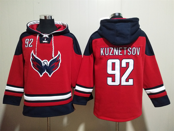 #92 KUZNETSOV Washington Capitals stitched hoodie jersey MEN WOMEN YOUTH S-6XL SIZE