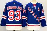 #93 Mika Zibanejad New York Rangers stitched hockey jersey MEN WOMEN YOUTH S-6XL SIZE