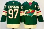 #97 Kirill Kaprizov Minnesota Wild  stitched hockey jersey MEN WOMEN YOUTH S-6XL SIZE