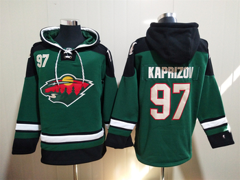 #97 Kirill Kaprizov Minnesota Wild  stitched hoodie jersey MEN WOMEN YOUTH S-6XL SIZE