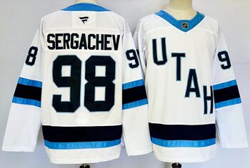 #98 SERGACHEV  Utah Hockey stitched hockey jersey MEN WOMEN YOUTH S-6XL SIZE
