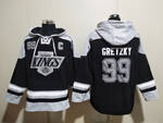 #99 wayne gretzky Los Angeles Kings stitched hoodie jersey