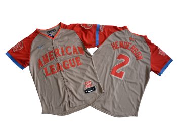 American League Gunnar Henderson Cream 2024 MLB All-Star Game Limited Player Jersey MEN WOMEN YOUTH S-6XL SIZE