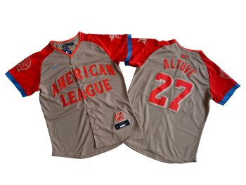 American League Jose Altuve Cream 2024 MLB All-Star Game Limited Player Jersey MEN WOMEN YOUTH S-6XL SIZE