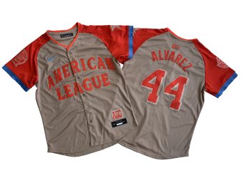 American League Yordan Alvarez Cream 2024 MLB All-Star Game Limited Player Jersey MEN WOMEN YOUTH S-6XL SIZE