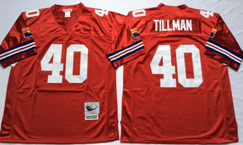 Arizona Cardinals Red #40 TILLMAN Mitchell & Ness Football Jersey Retro men women youth size S-6XL