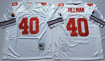 Arizona Cardinals White #40 TILLMAN Mitchell & Ness Football Jersey Retro men women youth size S-6XL