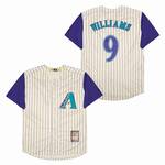 Arizona Diamondbacks Matt Williams Mitchell & Ness cream men women youth size S-6XL