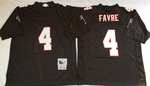 Atlanta Falcons Black #4 FAVRE