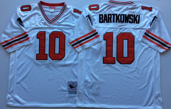 Atlanta Falcons White #10 BARTKOWSKI Mitchell & Ness Football Jersey Retro men women youth size S-6XL