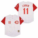 Barry Larkin Cincinnati Reds Jersey Mitchell & Ness men women youth size S-6XL