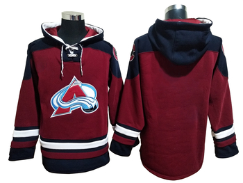 Blank version Colorado Avalanche stitched hoodie jersey MEN WOMEN YOUTH S-6XL SIZE