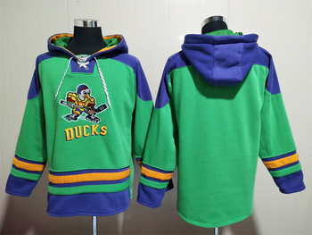 Blank version Conway Ducks Alternate stitched hoodie jersey MEN WOMEN YOUTH S-6XL SIZE