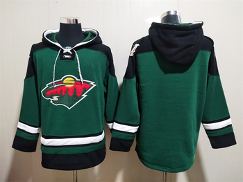 Blank version Minnesota Wild  stitched hoodie jersey MEN WOMEN YOUTH S-6XL SIZE
