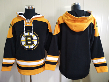 Blank version black Boston Bruins stitched hoodie jersey MEN WOMEN YOUTH S-6XL SIZE