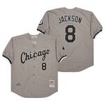 Bo Jackson Chicago White Sox Jersey Mitchell & Ness grey men women youth size S-6XL