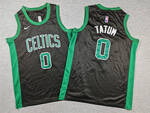 Boston Celtics #0 Jayson Tatum stitched basketball jersey black MEN WOMEN YOUTH S-6XL SIZE